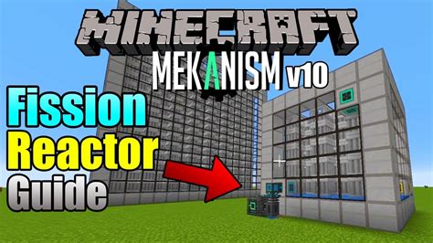 Minecraft mekanism fission reactor. 