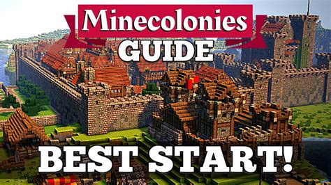 Minecraft minecolonies guide. 