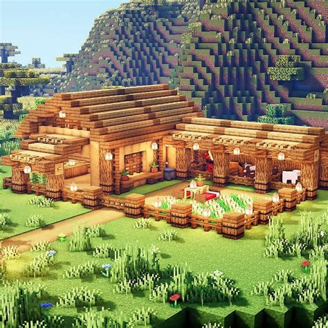 Minecraft ranch ideas. Ranch Style home #1 [With full interior and download] Land Structure Map. 49. 29. 2.6k 375 1. x 10. DreamWanderer • 3 years ago. The Meadowbrook | 50's styled ranch house. Land Structure Map. 