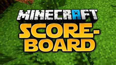 Minecraft scoreboard tutorial