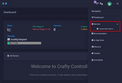 Minecraft server control panel free linux.  With the help of Crafty Controller ...