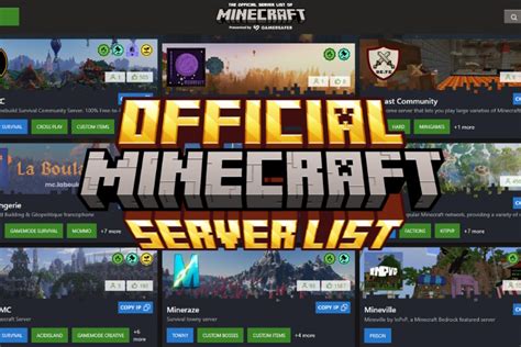 Minecraft server list.  Jsme největ&scaron;&iacute; datab&aacute;ze kvalitn&iacute;ch Mi...
