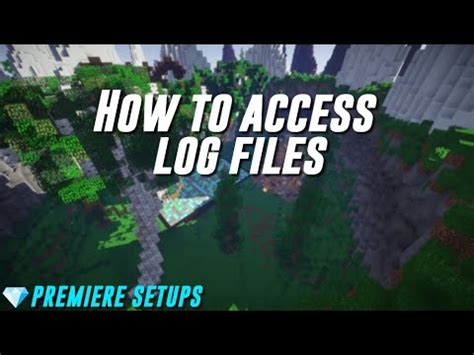 Minecraft server logs.  This guide will walk you through exactly where your server keeps its...