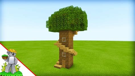 Minecraft simple treehouse