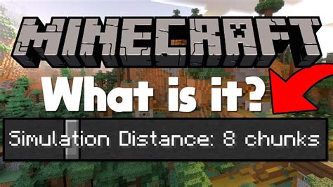 Minecraft Sandbox game Open world Action-adventure game Gaming comments sorted by ... Simulation distance is a cut off square shape centred on the chunk you're in, and extending out by 4 additional chunks in each direction. ... This is what I mean about conflicting information on the internet.. 