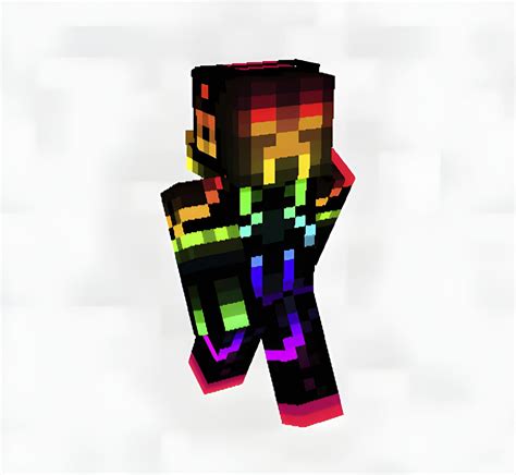 Minecraft skin creeper. Fire-ice ice-fire boy gamer emo cute creeper-hoodie male red blue teenager epic estethic unique chic fantastic bombastic sick. 