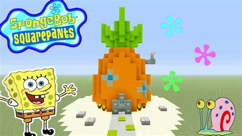 Minecraft spongebob house tutorial