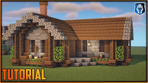 Minecraft stone house tutorial