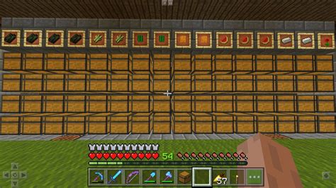 Minecraft storage categories. The remaining materials can be in general storage, in separate chests for each of these categories: Andesite. Brick (can be split by brick type, if you have lots) Cobblestone slabs, stairs, and walls. Decorative Blocks (concrete, terracotta, glazed terracotta, split if you have scads of each) Diorite. Dirt. 