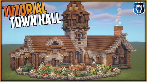 Minecraft town hall tutorial