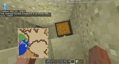 Minecraft treasure map x in water.  The server features a custom-built map ...