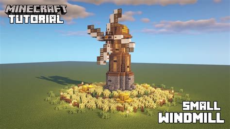 Minecraft windmill tutorial