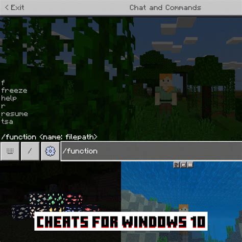 Minecraft windows 10 cheats.  This website will help you generate many commands for Minecraft...