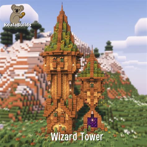 Minecraft wizard tower