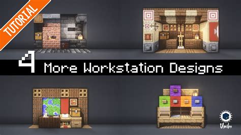 Minecraft workstation design. To craft something in Minecraft move the required items from your inventory into the crafting grid and arrange them in the pattern representing the item you wish to create. The 2x2 crafting grid can be accessed from the inventory screen and a workbench contains a 3x3 grid when right clicked. Useful sites for Minecraft fans! 