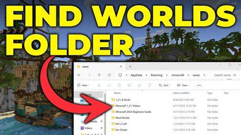 Minecraft world folder structure.  Files relating to chunks in the Overworld are stored in the ...