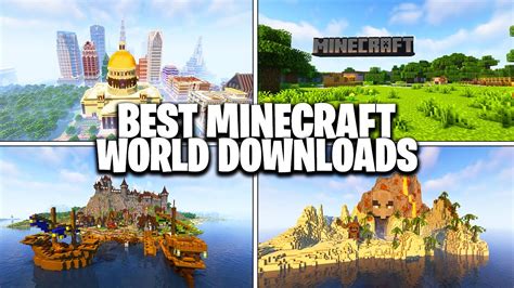 Minecraft worlds download. Download Minecraft worlds for Bedrock and Java Edition created by Charliecustard Builds. Huge biomes, playable challenge maps, starter houses and server maps are all available. Download Minecraft worlds for Bedrock and Java Edition by Charliecustard Builds. 