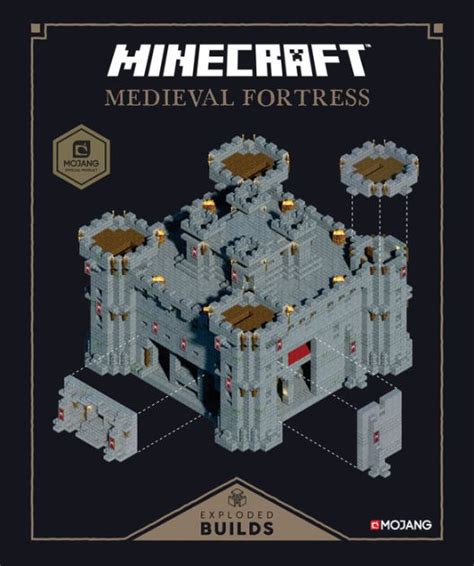 Read Online Minecraft Exploded Builds Medieval Fortress An Official Mojang Book By Mojang Ab