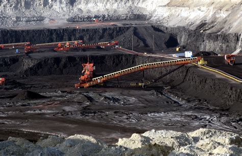 The two main methods used for coal extraction are surface mining an