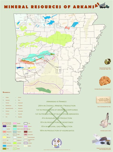 Outlines of the Geology, Soils and Minerals of the State of Arkansas (Hardcover). By Manufactur Arkansas Bureau of Mines (Created by) .... 