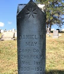 Minerd.com Biography of Daniel H. May and Wives of Hyndman, PA