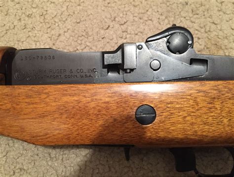 Ruger Mini-14 Serial Number History * Mini-14 serial numbers rollmarked with Mini-14 Ranch Rifles beginning in 2000 . 