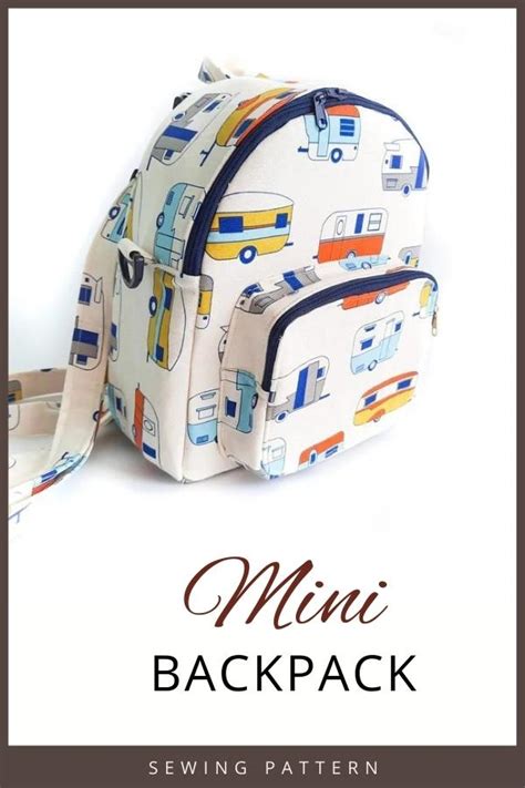 Mini Backpack Pattern & Instructions,backpack PDF Sewing Pattern