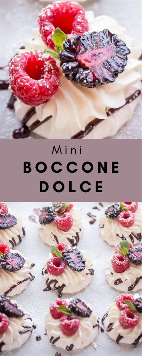 Mini Boccone Dolce - Let the Baking Begin!