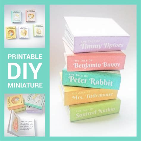 Mini Books Readable - Etsy