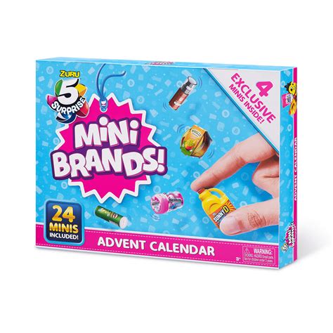 Mini Brand Advent Calender Customize and Print