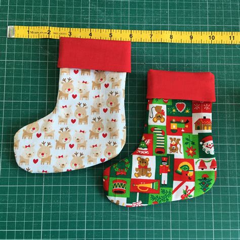 Mini Christmas Stockings Pattern astockd