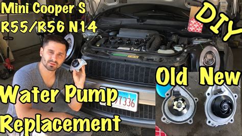 Mini Cooper S R56 Water Pump Replacement - Coolant Pump DIY