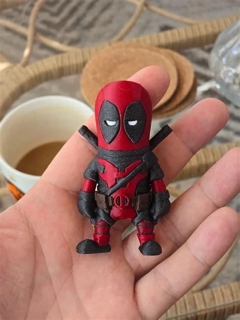 Mini Deadpool by Wekster MakerWorld: Download Free 3D Models.