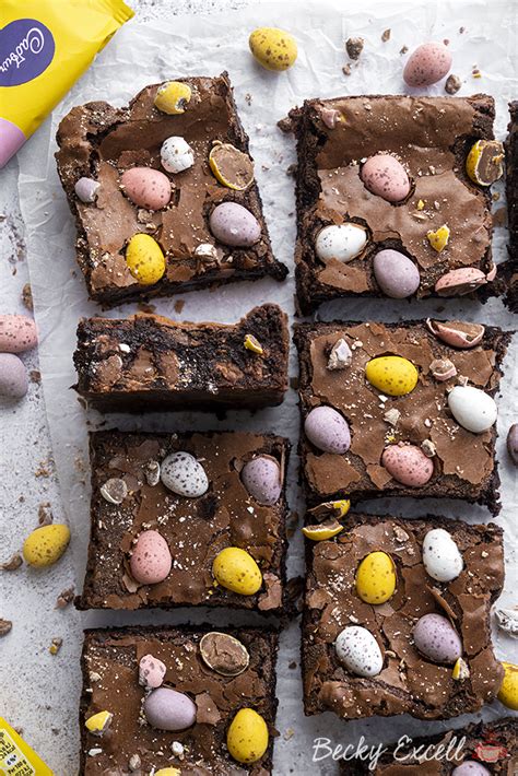 Mini Egg Brownies - A Perfect Easter Baking Recipe