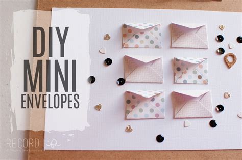 Mini Envelope Tutorial DIY & Crafts — Turquoise Avenue