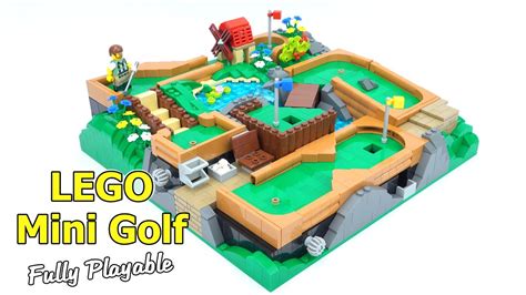 Mini Golf Course LEGO MOC YouTube