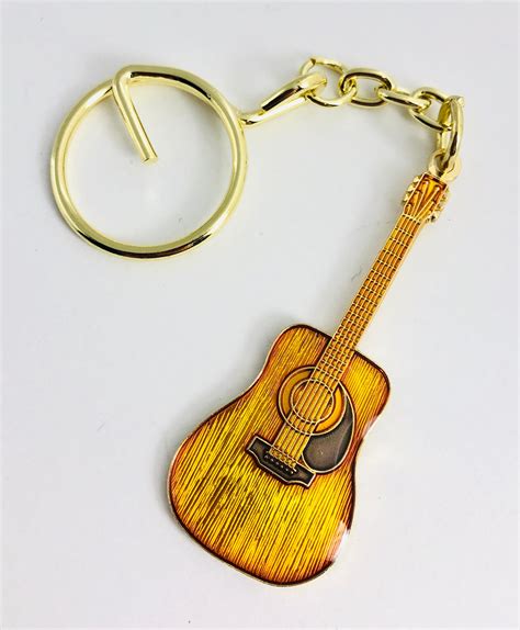 Mini Guitar Keychains