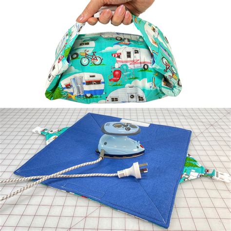 Mini Iron Caddy and Pressing Pad PDF Pattern ONLY Download Notches