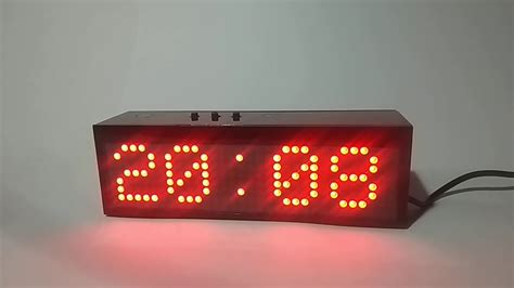 Mini Led Clock - Etsy