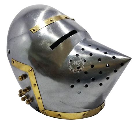 Mini Medieval Pigface helmet Christmas Gifts Office and home