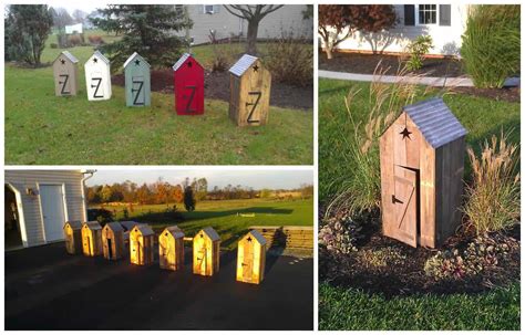 Mini Outhouses Made With Repurposed Pallets • 1001 Pallets