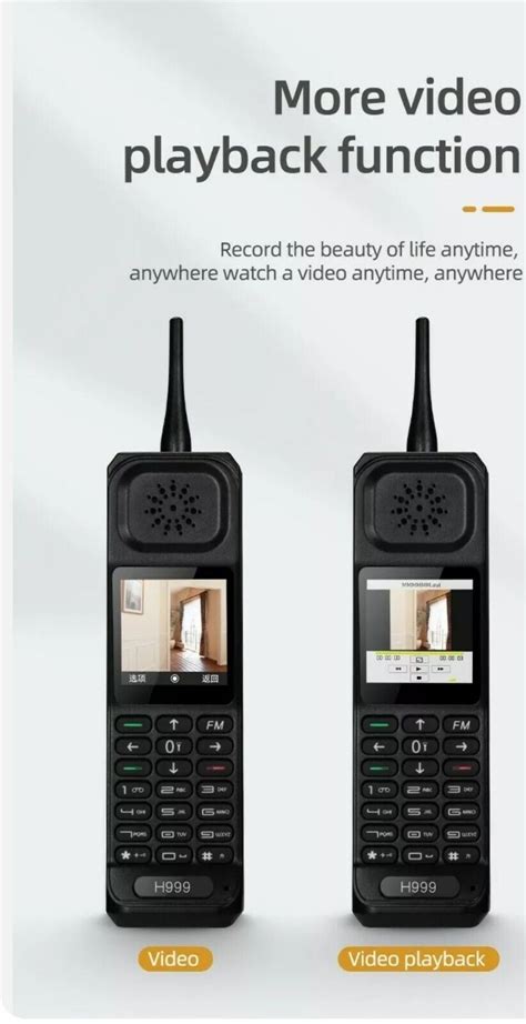 Mini Retro Brick Phone H999 eBay