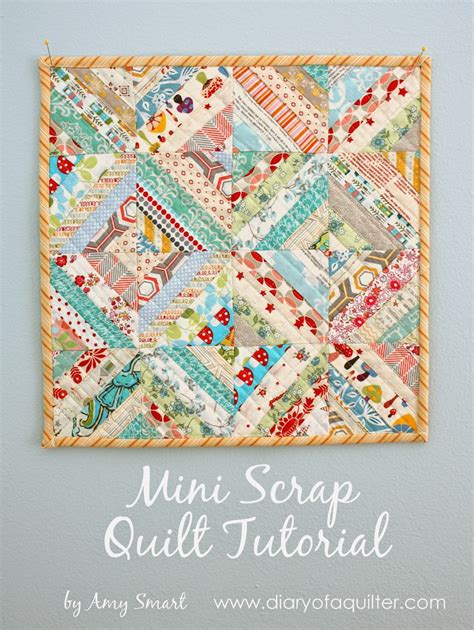 Mini Scrap Quilt Tutorial