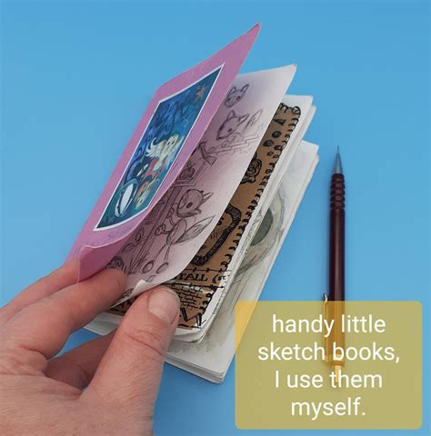 Mini Sketchbook - Etsy