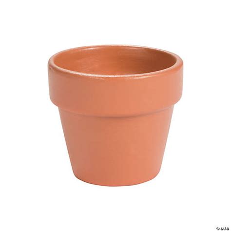 Mini Terra Cotta Pots - 12 Pc. Oriental Trading