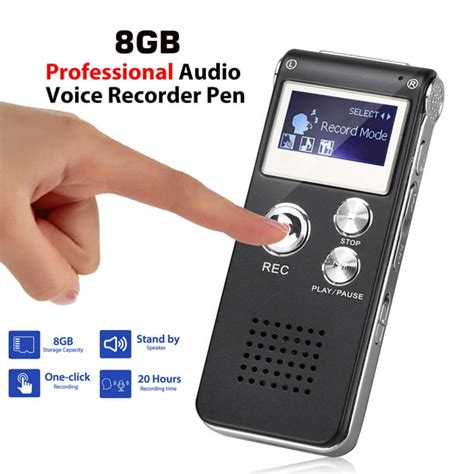 Mini Voice Recorder,Digital Audio Recorder,Small Listening ... - eBay