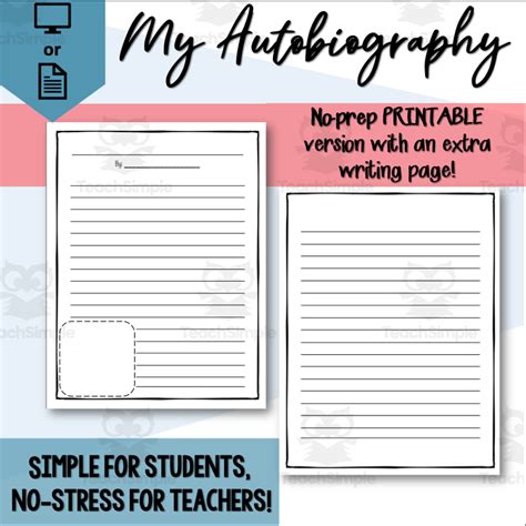 Mini autobiography example for kids pdf