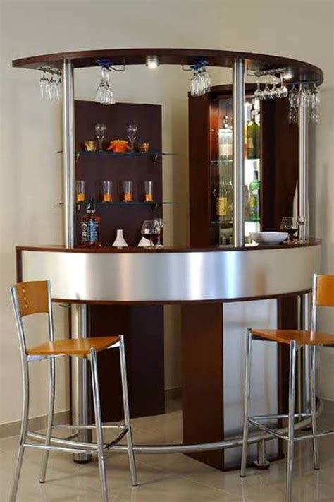 Mini bar design at home. .  ...