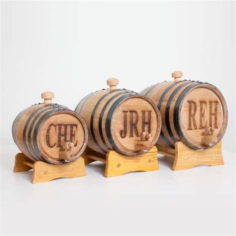 Mini bourbon barrel.  Each barrel is rigorously inspected for quality and aut...