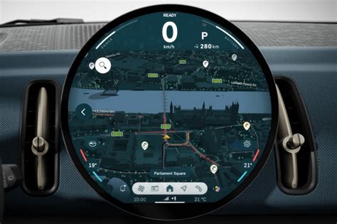 Mini connected subscription cost.  Navigation with additional information.  ...